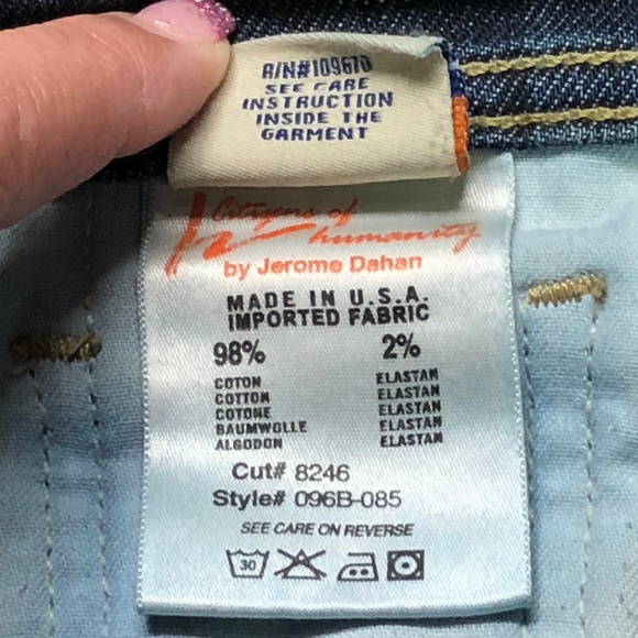 Citizens of Humanity Straight Cut Jeans Size 29 - Picture 6 of 7